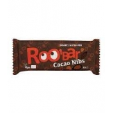 ROO'bar 100% RAW bio gyümölcsszelet kakaóbab&mandula