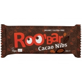 ROO'bar 100% RAW bio gyümölcsszelet kakaóbab&mandula, 30g