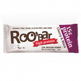 ROO'bar 100% RAW bio high protein szelet cherry&maca por